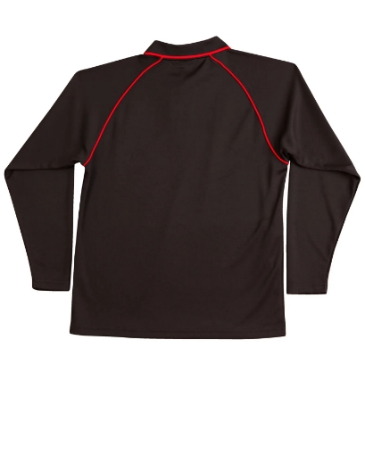 Picture of Winning Spirit, Mens Cooldry Raglan L/S Polo